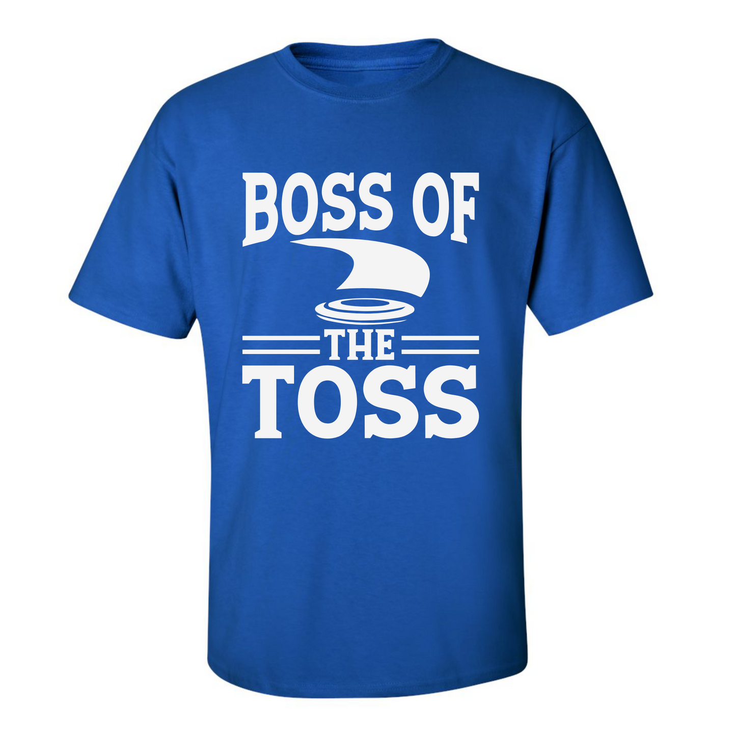 Disc Golf Shirt BOSS of the TOSS Mens Discgolfing Graphic T-Shirt