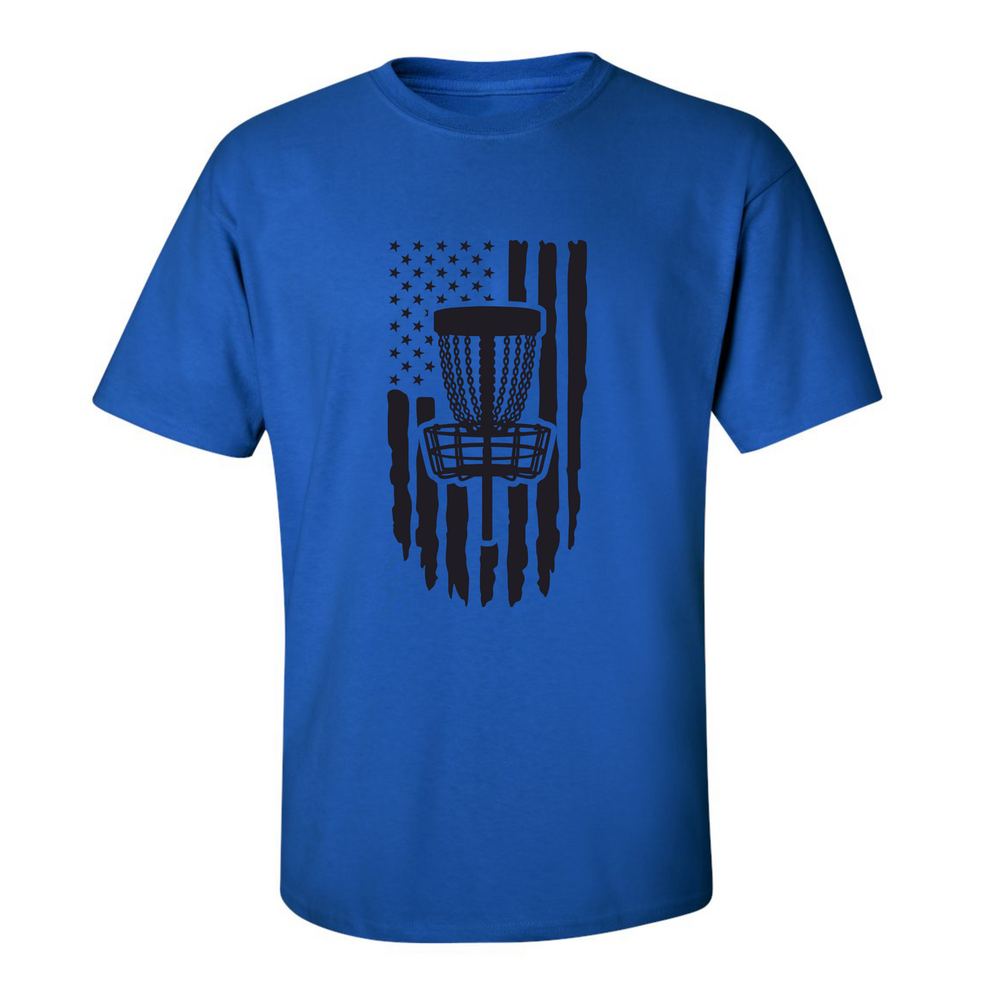 Disc Golf Shirt American Flag PATRIOTIC Discgolfing Discgolfer Graphic T-Shirt