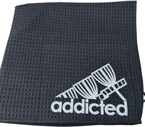 Custom Golf Towel Customized W/YOUR LOGO Vinyl Grommet Clip On CHOOSE COLOR/LOGO