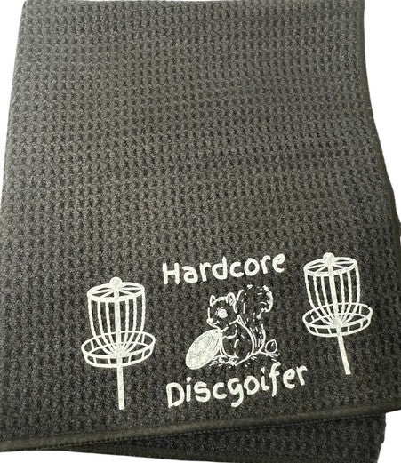Custom Golf Towel Customized W/YOUR LOGO Vinyl Grommet Clip On CHOOSE COLOR/LOGO