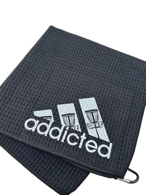 Custom Golf Towel Customized W/YOUR LOGO Vinyl Grommet Clip On CHOOSE COLOR/LOGO
