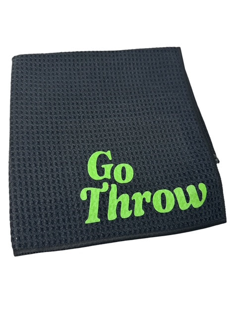 Custom Golf Towel Customized W/YOUR LOGO Vinyl Grommet Clip On CHOOSE COLOR/LOGO