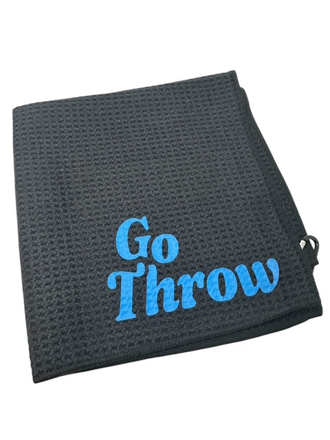 Custom Golf Towel Customized W/YOUR LOGO Vinyl Grommet Clip On CHOOSE COLOR/LOGO