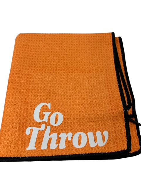 Custom Golf Towel Customized W/YOUR LOGO Vinyl Grommet Clip On CHOOSE COLOR/LOGO