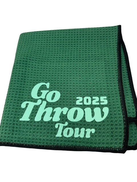 Custom Golf Towel Customized W/YOUR LOGO Vinyl Grommet Clip On CHOOSE COLOR/LOGO