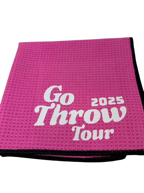 Custom Golf Towel Customized W/YOUR LOGO Vinyl Grommet Clip On CHOOSE COLOR/LOGO