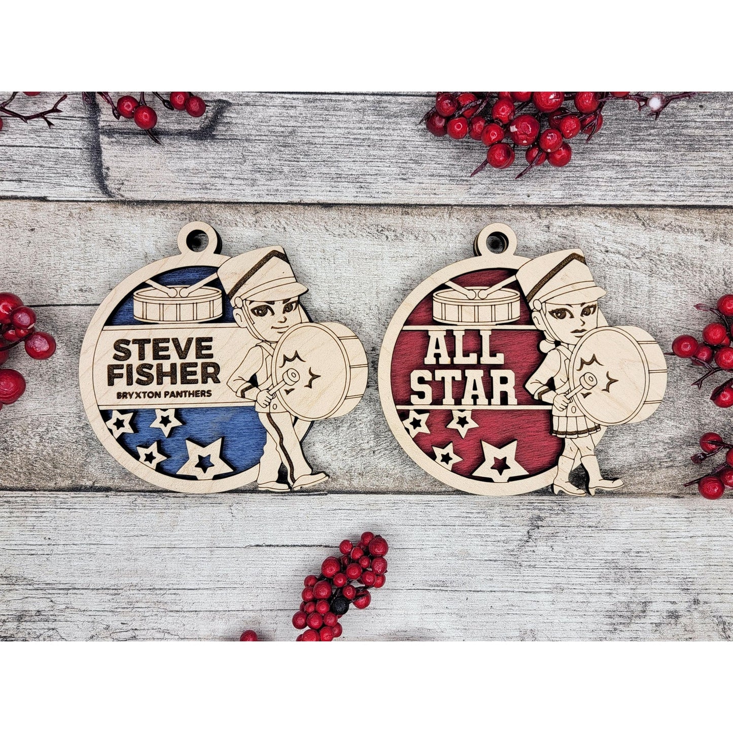 Personalized Animated MARCHING Band Ornaments Custom Christmas Gift