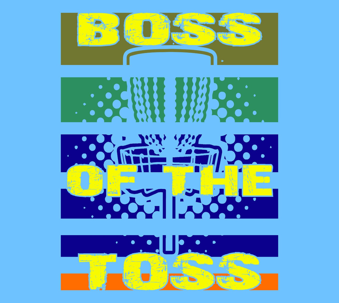 DISC Golf BOSS Toss Stainless Steel Custom 20oz Tumbler W/ Lid & Straw Drinkware