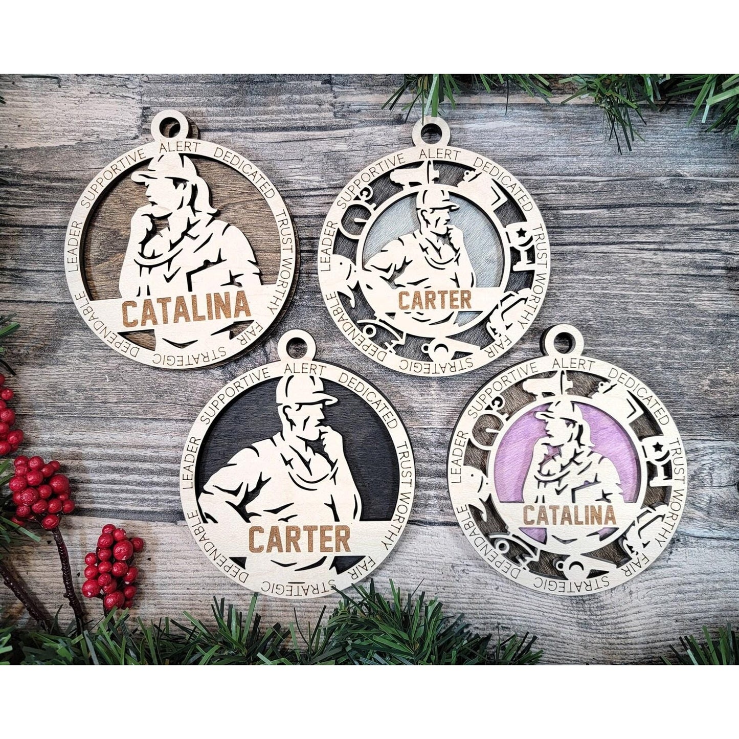 Personalized COACH COACHING Ornament Male or Female Custom Name Gift