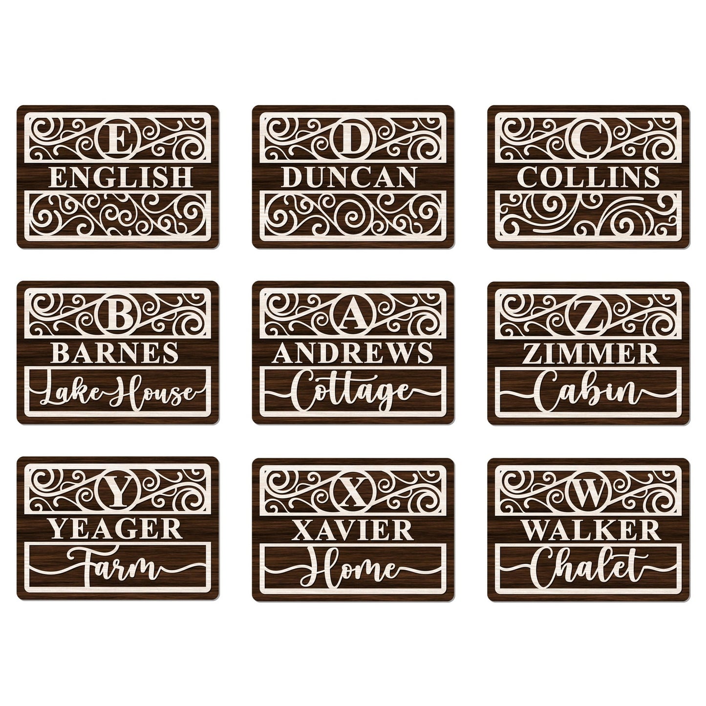 Everything Season RECTANGLE Wood Sign 30 Sign Options 127 Different Icon Options