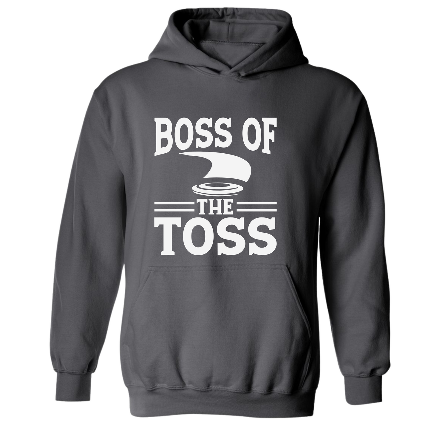 Disc Golf Funny Hoodie BOSS of The Toss Discgolfing Discgolfer Gift Sweatshirt