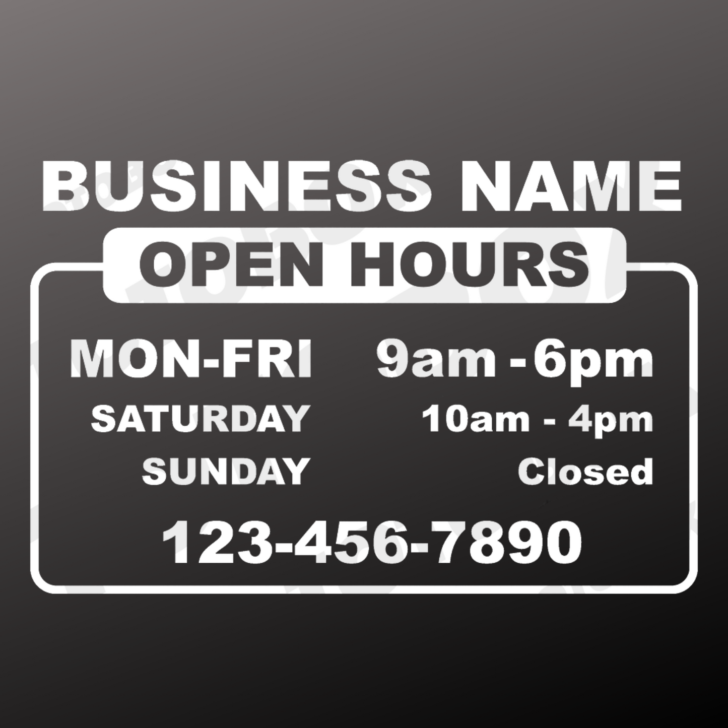 Retail Business Store CUSTOM Sign Office Vehicle Vinyl Decal Window Letter