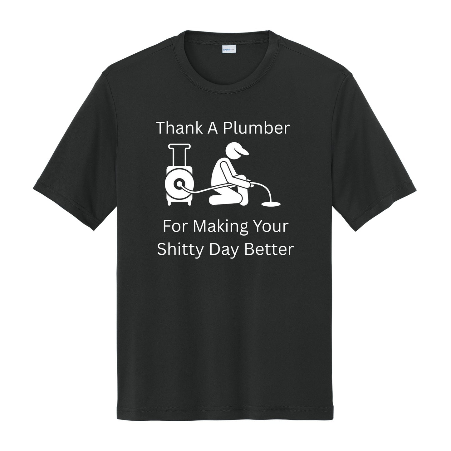Funny Plumber Man T-Shirt Plumbers Quote Novelty Shirt