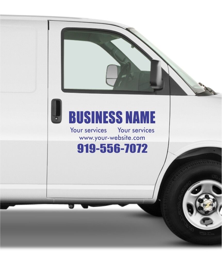 Retail Business Store CUSTOM Sign Office Vehicle Vinyl Decal Window Letter